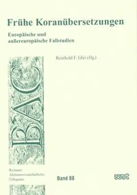 Glei |  Frühe Koranübersetzungen | Buch |  Sack Fachmedien