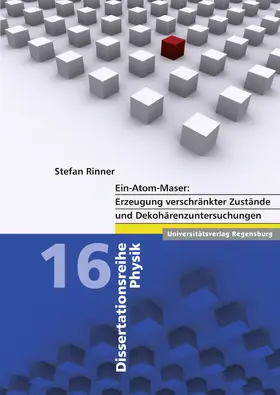 Rinner |  Ein-Atom-Maser | Buch |  Sack Fachmedien