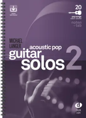 Langer |  Acoustic Pop Guitar Solos 2 | Buch |  Sack Fachmedien