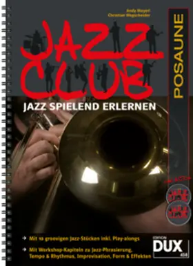 Mayerl / Wegscheider |  Jazz Club, Posaune (mit 2 CDs) | Buch |  Sack Fachmedien