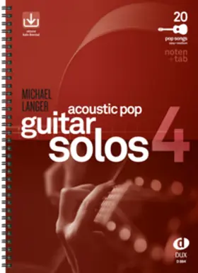 Langer |  Acoustic Pop Guitar Solos 4 | Buch |  Sack Fachmedien