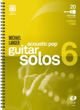 Langer |  Acoustic Pop Guitar Solos 6 | Buch |  Sack Fachmedien