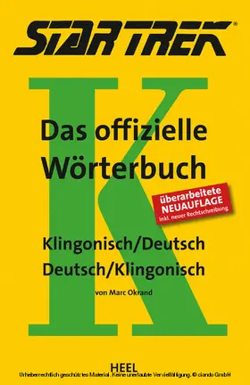 Okrand |  Star Trek - Das offizielle Wörterbuch | eBook | Sack Fachmedien