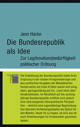 Hacke |  Die Bundesrepublik als Idee | Buch |  Sack Fachmedien