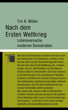 Müller |  Nach dem Ersten Weltkrieg | Buch |  Sack Fachmedien