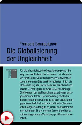 Bourguignon |  Die Globalisierung der Ungleichheit | eBook | Sack Fachmedien