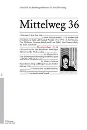 Hamburger Institut für Sozialforschung |  Freundschaft und Zerwürfnis | Buch |  Sack Fachmedien