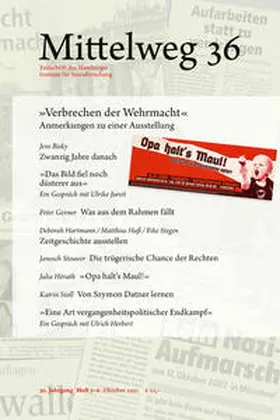  »Verbrechen der Wehrmacht«. Anmerkungen zu einer Ausstellung | Buch |  Sack Fachmedien