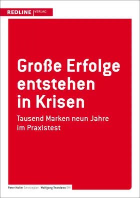 Haller / Twardawa |  Große Erfolge entstehen in Krisen | Buch |  Sack Fachmedien