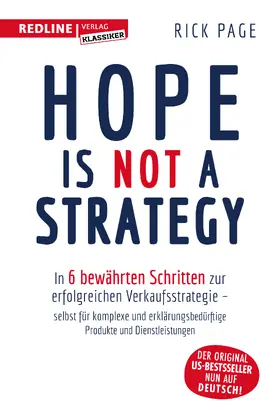 Page |  Hope is not a Strategy | Buch |  Sack Fachmedien
