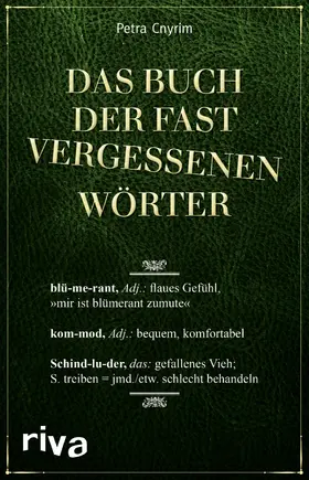 Cnyrim |  Das Buch der fast vergessenen Wörter | Buch |  Sack Fachmedien