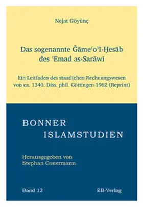 Göyünc |  Das sogenannte Game o l-I-Hesab des Emad as-Sarawi | Buch |  Sack Fachmedien