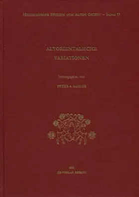 Miglus |  Altorientalische Variationen | Buch |  Sack Fachmedien