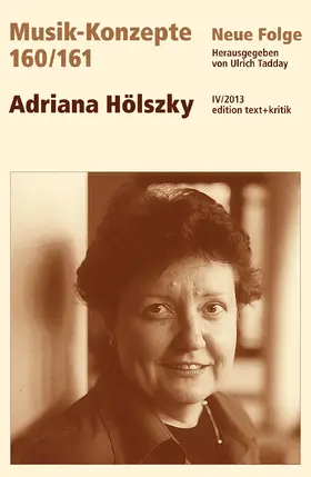 Tadday | Adriana Hölszky | Buch | 978-3-86916-237-9 | sack.de