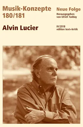 Tadday |  Alvin Lucier | eBook | Sack Fachmedien