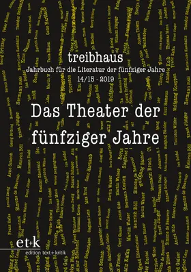 Häntzschel / Hanuschek / Leuschner |  Das Theater der fünfziger Jahre | Buch |  Sack Fachmedien