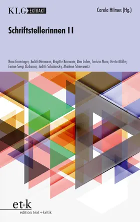 Hilmes |  Schriftstellerinnen II | eBook | Sack Fachmedien