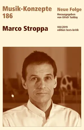 Tadday |  Marco Stroppa | Buch |  Sack Fachmedien