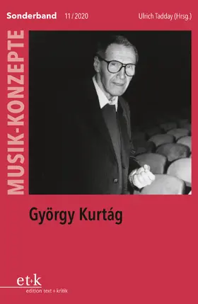 Tadday |  György Kurtág | eBook | Sack Fachmedien