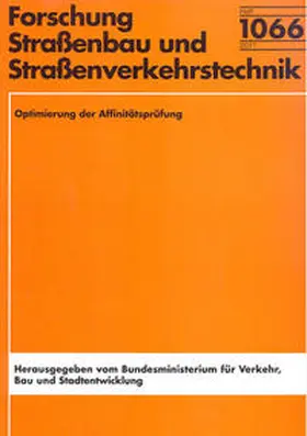 Wellner / Keyser / Marschke |  Optimierung der Affinitätsprüfung | Buch |  Sack Fachmedien