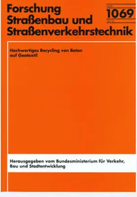 Weingart / Wieland |  Hochwertiges Recycling von Beton auf Geotextil | Buch |  Sack Fachmedien