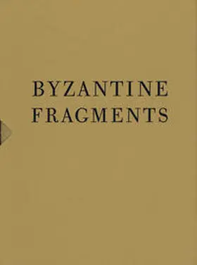 Lagerfeld |  Byzantine Fragments | Buch |  Sack Fachmedien