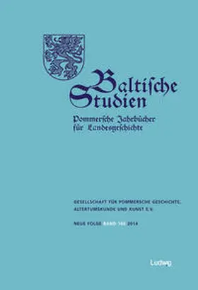  Baltische Studien, Pommersche Jahrbücher für Landesgeschichte. Band 100 NF | Buch |  Sack Fachmedien