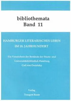 Kühn / Mahn / Marbach |  Hamburger literarisches Leben im 18. Jahrhundert | eBook | Sack Fachmedien