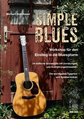 Roschauer |  Simple Blues. Workshop für den Einstieg in die Bluesgitarre | Buch |  Sack Fachmedien