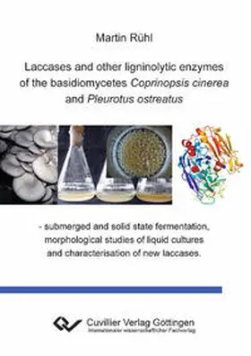 Rühl |  Laccases and other ligninolytic enzymes of the basidiomycetes Coprinopsis cinerea and Pleurotus ostreatus. - submerged and solid state fermentation, morphological studies of liquid cultures and characterisation of new laccases | Buch |  Sack Fachmedien