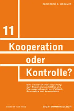 Grimmer |  Kooperation oder Kontrolle? | Buch |  Sack Fachmedien