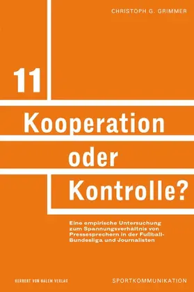 Grimmer |  Kooperation oder Kontrolle? | eBook | Sack Fachmedien