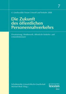 Rodi |  Die Zukunft des öffentlichen Personennahverkehrs | eBook | Sack Fachmedien