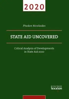 Nicolaides |  State Aid Uncovered | Buch |  Sack Fachmedien