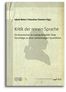 Meier / Simmert |  Kritik der reinen Sprache | Buch |  Sack Fachmedien