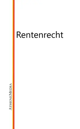 Hoffmann |  Rentenrecht | eBook | Sack Fachmedien