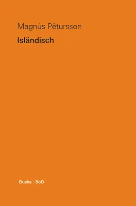 Pétursson |  Isländisch | Buch |  Sack Fachmedien