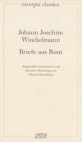 Winckelmann / Disselkamp | Briefe aus Rom | Buch | 978-3-87162-043-0 | sack.de