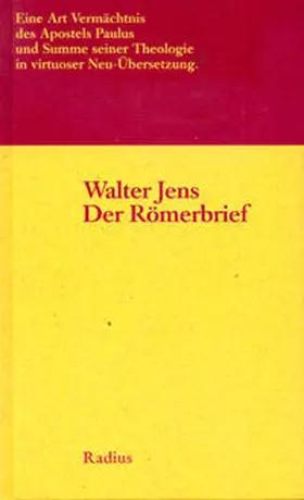 Jens |  Der Römerbrief | Buch |  Sack Fachmedien