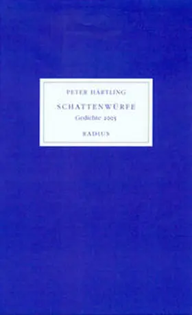 Härtling |  Schattenwürfe | Buch |  Sack Fachmedien