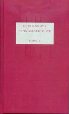 Härtling |  Fenstergedichte | Buch |  Sack Fachmedien