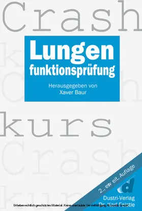 Baur |  Crashkurs Lungenfunktionsprüfung | eBook | Sack Fachmedien