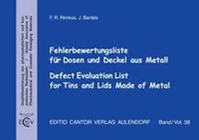 Rimkus / Bartels / Arbeitskreis Pharmazeutischer Firmen |  Fehlerbewertungsliste für Dosen und Deckel aus Metall. Mit CD-ROM | Buch |  Sack Fachmedien