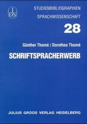 Thomé / Hellmann |  Schriftspracherwerb | Buch |  Sack Fachmedien