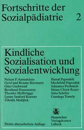  Kindliche Sozialisation und Sozialentwicklung | Buch |  Sack Fachmedien
