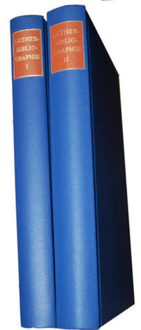 Benzing / Claus |  Lutherbibliographie | Buch |  Sack Fachmedien