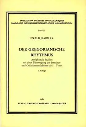 Jammers |  Der gregorianische Rhythmus | Buch |  Sack Fachmedien