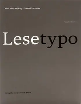 Willberg / Forssmann | Lesetypografie | Buch | 978-3-87439-800-8 | www2.sack.de