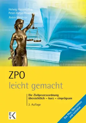 Melchior / Hassenpflug / Hauptmann |  ZPO - leicht gemacht | Buch |  Sack Fachmedien