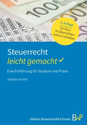 Kudert |  Steuerrecht - leicht gemacht | Buch |  Sack Fachmedien